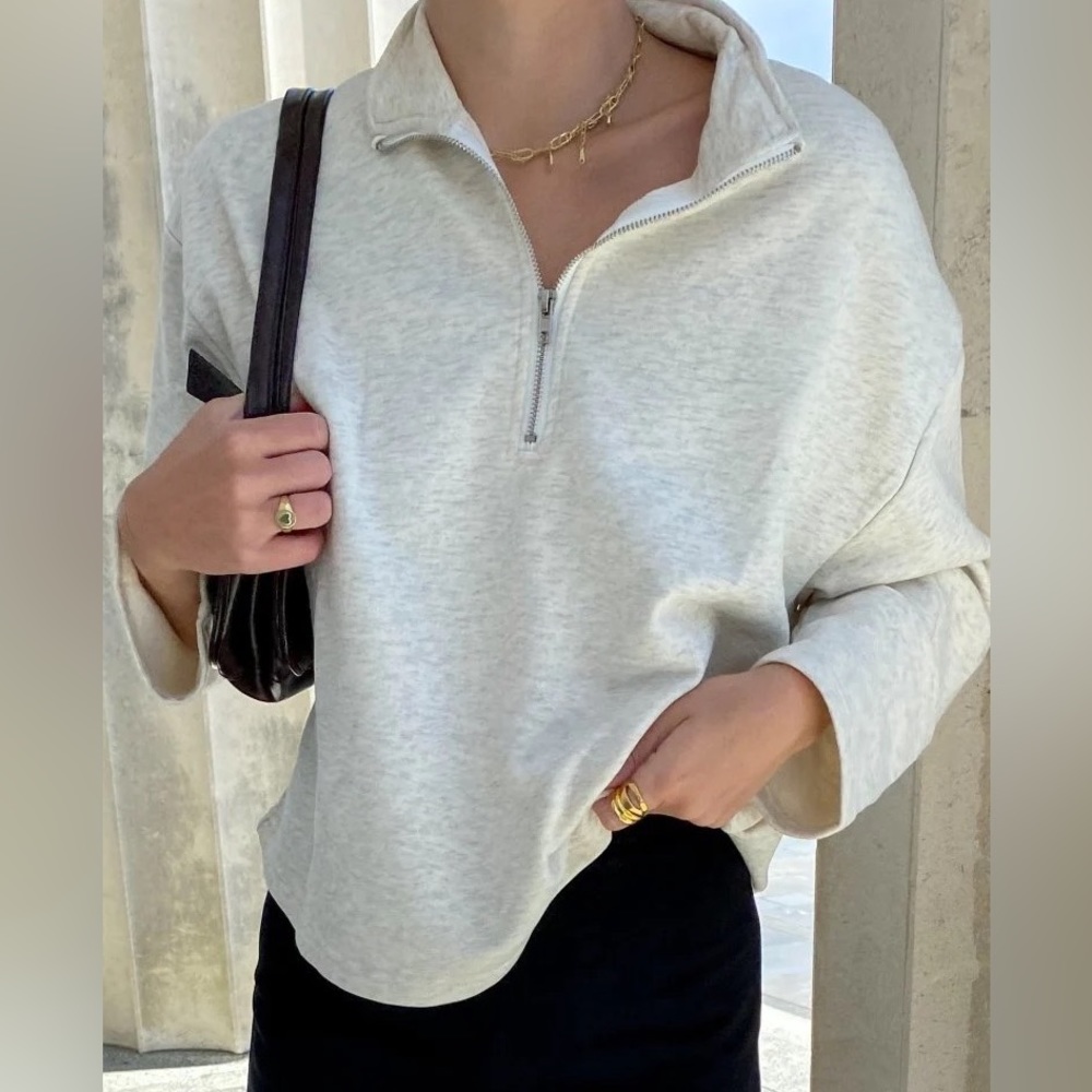 SHEKOU knit an accidental sweater